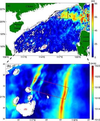 Tomographic reconstruction of 3D sound speed fields to reveal internal tides on the continental slope of the South China Sea